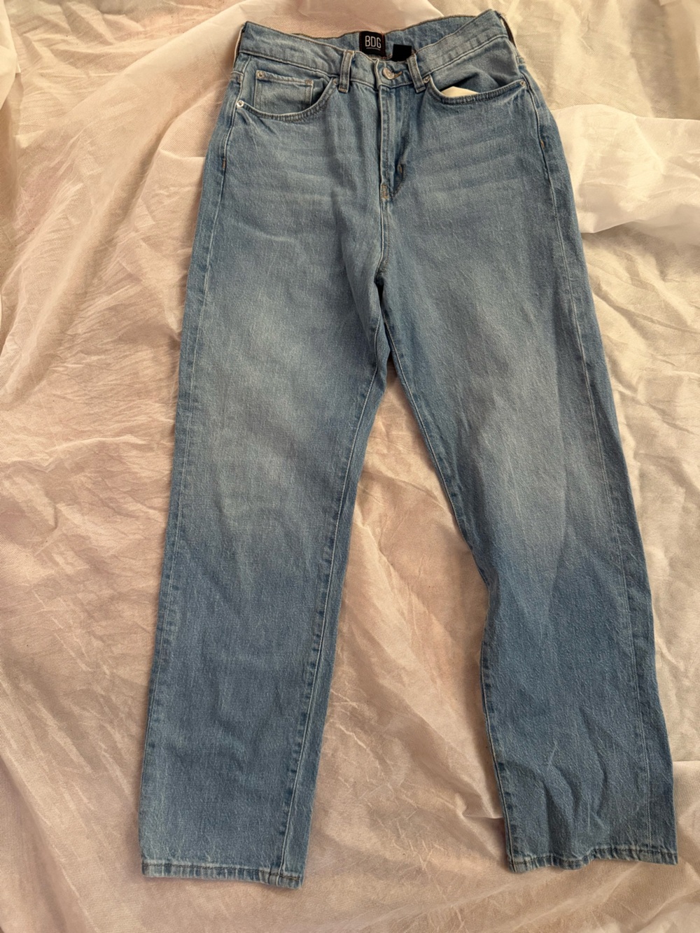 BDG Stretch Cowboy Straight Leg Jeans Size 28